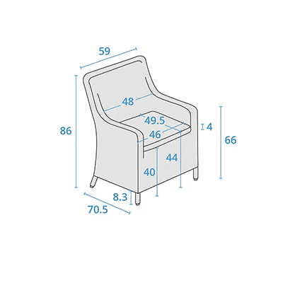 Table dimensions image