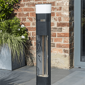 Image of Kettler Kalos Ibiza Floor Standing Electric 1800W Heater with LED and Bluetooth Speaker