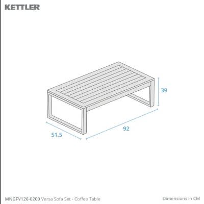 Table dimensions image