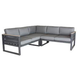 Extra image of Kettler Elba Grande Corner Sofa Set with Kalos Firepit Table and Signature Cushions