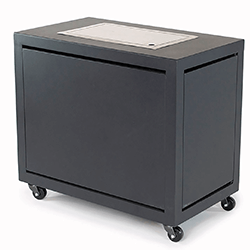 Extra image of Kettler Elba Fire Pit Station in Grey