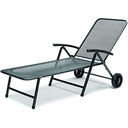 Extra image of Kettler Novero Sunlounger with Cushion in Slate