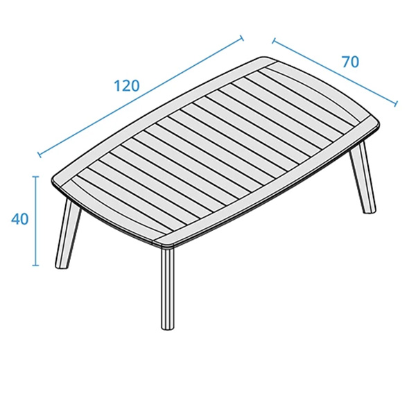 Table dimensions image