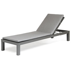 Extra image of Kettler Elba Lounger in Anthracite / Charcoal