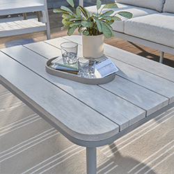 Extra image of Kettler Trento 5 Seat Lounge Set in Pebble