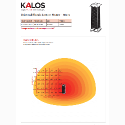 Extra image of Kettler Kalos Universal Electric Lantern Heater, 50cm