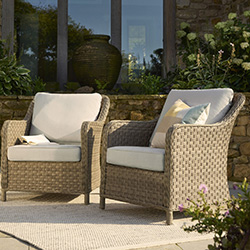 Image of Kettler Charlbury Lounge Chair (PAIR) with Signature Cushions