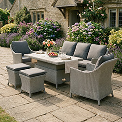 Image of Kettler Foxley Sofa Set with Adjustable Table
