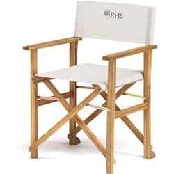 Extra image of Kettler RHS Chelsea Bistro Set with Director Chairs in Eucalyptus Wood