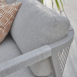 Extra image of Kettler Como 5 Seat Lounge Set in Pebble