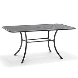 Image of Mesh 160 x 90cm Rectangular Dining Table