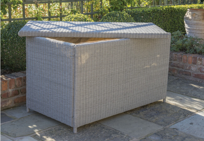 Image of Kettler Palma Storage Box in White Wash