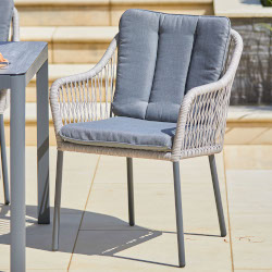 Extra image of LG Bali 4 Seat Dining Set with 2.5m Parasol
