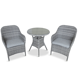 Extra image of LG Monte Carlo Stone 2 Seat Bistro Set