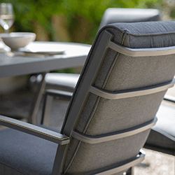 Extra image of LG Monza 6 Seat Set with Highback Armchairs and 3.0m Parasol