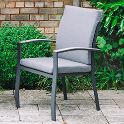 Extra image of LG Turin Dining Chair with Cushion