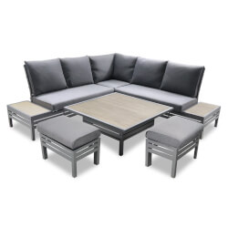 Extra image of LG Monza Modular Dining Set with Adjustable Table