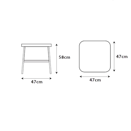 Table dimensions image