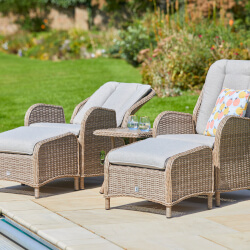 Extra image of LG St Tropez Sand 5 Piece Recliner Set