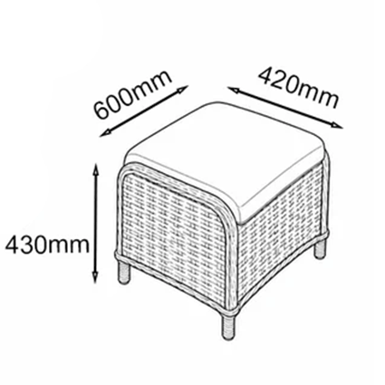 Stools dimensions image