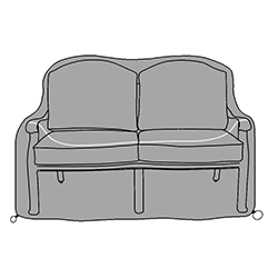 Image of Hartman Amalfi Lounge Bench Cover