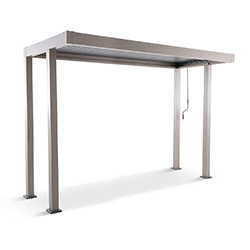 Extra image of LG Sanctuary 1.5m x 3m BBQ Gazebo Pergola in Birch