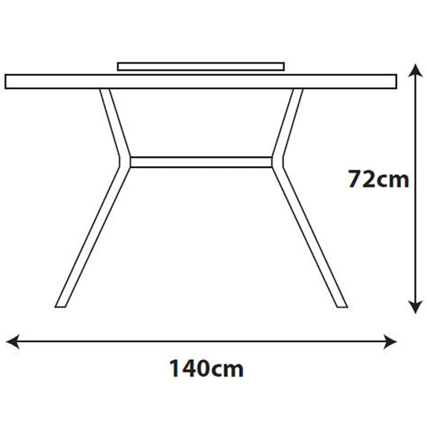 Table dimensions image
