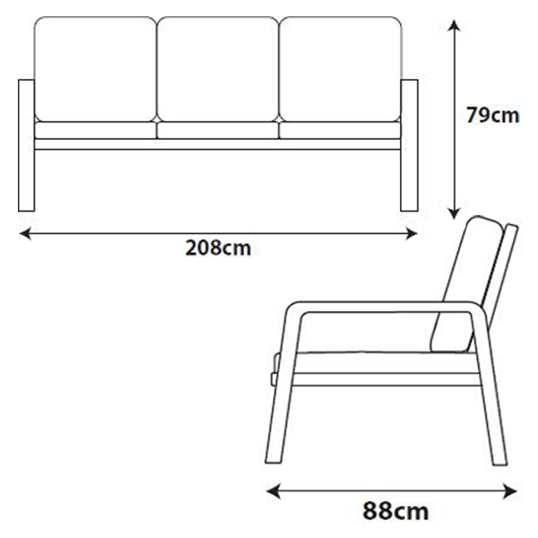 Table dimensions image