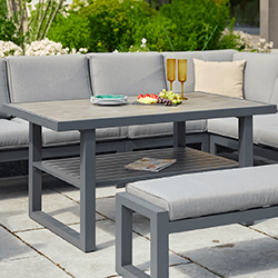 Extra image of LG Turin Rectangular Modular Corner Set with Lounge Chair