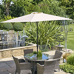 Image of LG Monaco Oak 2.2m Parasol - Beige