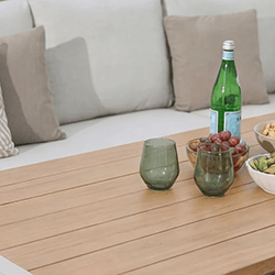 Extra image of LG Lisbon 3 Seat Sofa Lounge Dining Set with Adjustable Table