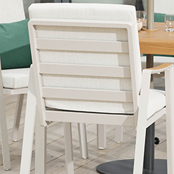 Extra image of LG Lisbon 4 Seat Dining Set with 2.5m Parasol