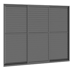 Extra image of LG Sanctuary 3m Sliding Wall with Movable Louvres