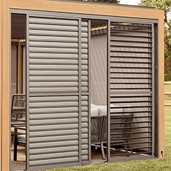 Extra image of LG Sanctuary 4m Sliding Wall with Movable Louvres