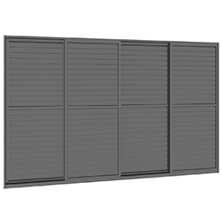 Extra image of LG Sanctuary 4m Sliding Wall with Movable Louvres