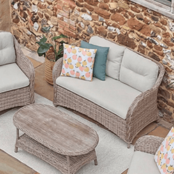Extra image of LG St Tropez Sand Sofa Lounge Set