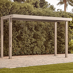 Image of LG Sanctuary 1.5m x 4m BBQ Gazebo Pergola in Birch