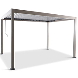 Extra image of LG Sanctuary 4 x 3m Gazebo Pergola In Birch