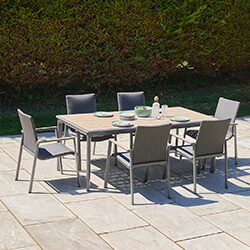 Extra image of LG Sanctuary Birch 6 Seat Dining Set