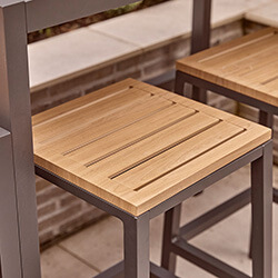 Extra image of LG Sanctuary Bar Set in Oak