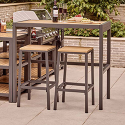Image of LG Sanctuary Bar Set in Oak