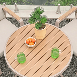 Extra image of LG Sorrento Bistro Set