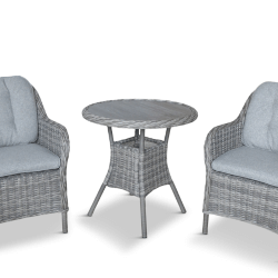 Extra image of LG St Tropez Stone 2 Seat Bistro Set