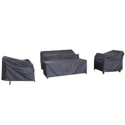 Small Image of Hartman Asher 2 Seat Lounge Set Covers