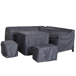 Small Image of Hartman Asher Square Casual Dining Set Covers