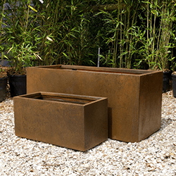 Image of Rago 80cm Corten Effect Trough