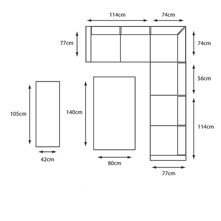 Table dimensions image