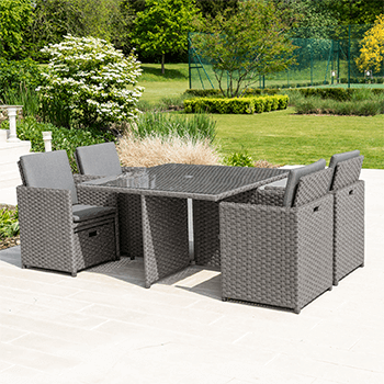 Image of Willow Grand 4 Seater Cube Set