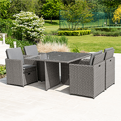 Small Image of Willow Grand 4 Seater Cube Set