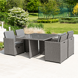 Image of EX-DISPLAY / COLLECTION ONLY - Willow Grand 4 Seater Cube Set